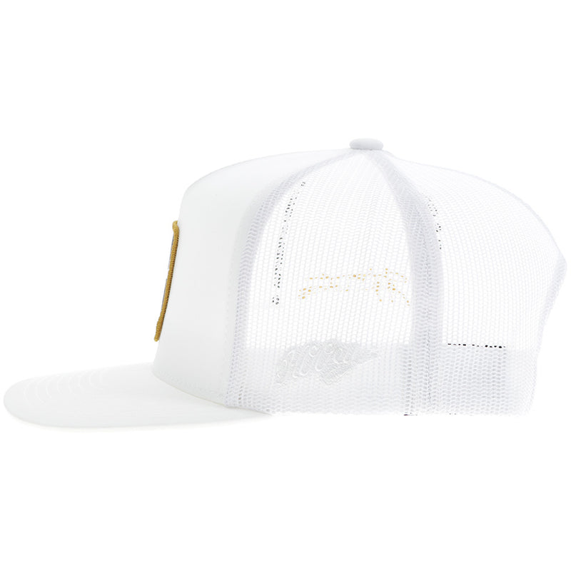 Dusty Tuckness White Hat w/Hooey Logo