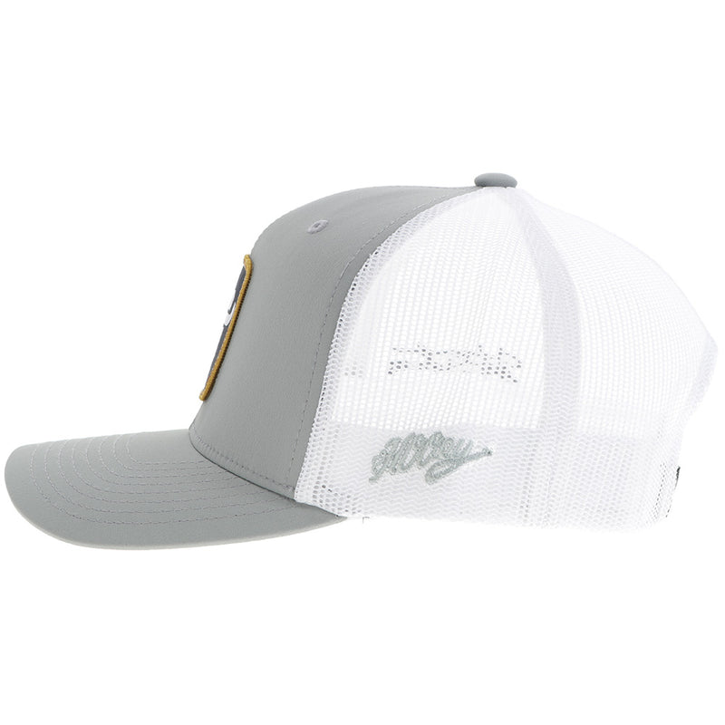 Dusty Tuckness Grey/White Hat w/Hooey Logo