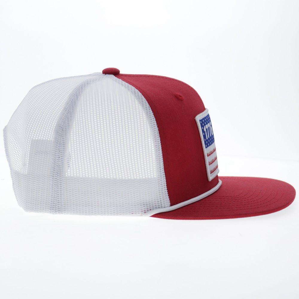 "Liberty Roper" Red/White w/ 1776 Flag Patch