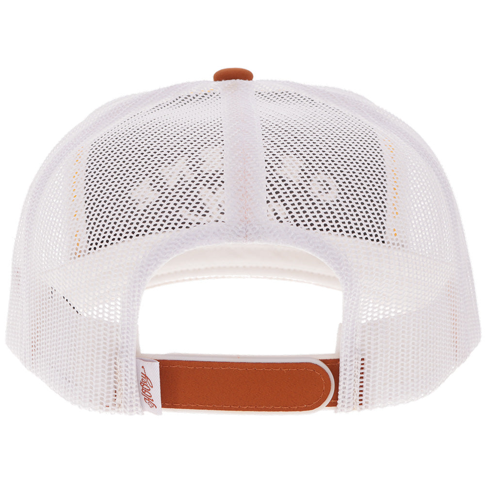 "Gruene Hall" Hat Orange/White