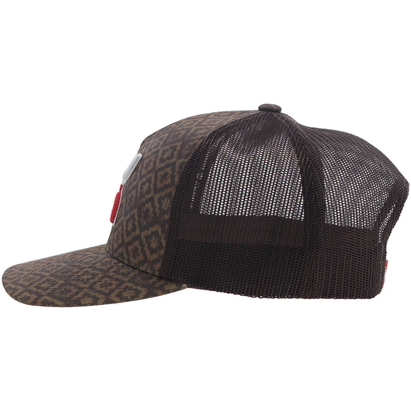 "Boquillas" Hooey Hat Tan/Brown w/Red/White & Green Logo