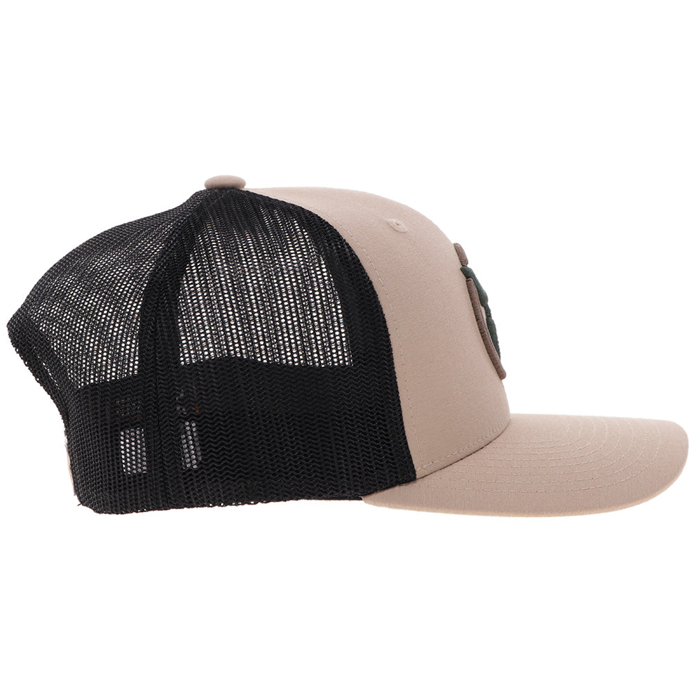 "Strap" Roughy Hat Tan/Black