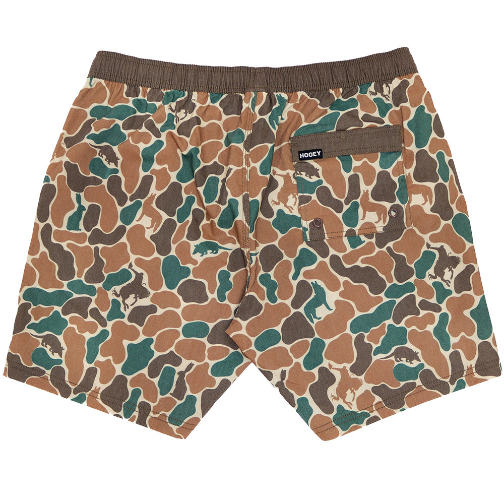 "Bigwake" Boardshort Hooey Critter Camo
