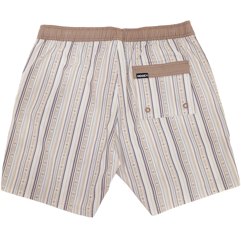 "Breaker" Boardshort Cream/Stripe