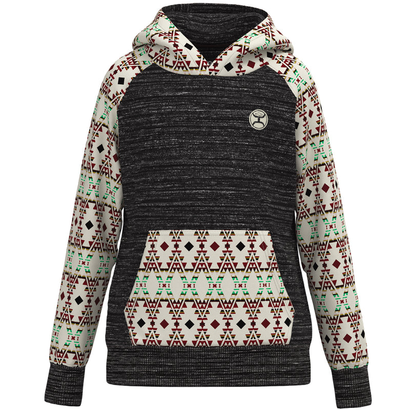 Youth "Summit" Charcoal/Aztec Hoody