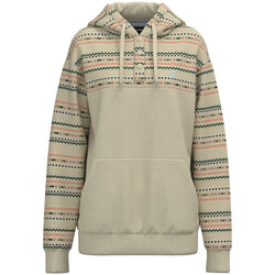 "Jimmy" Cream w/ Multi Color Aztec Hoody