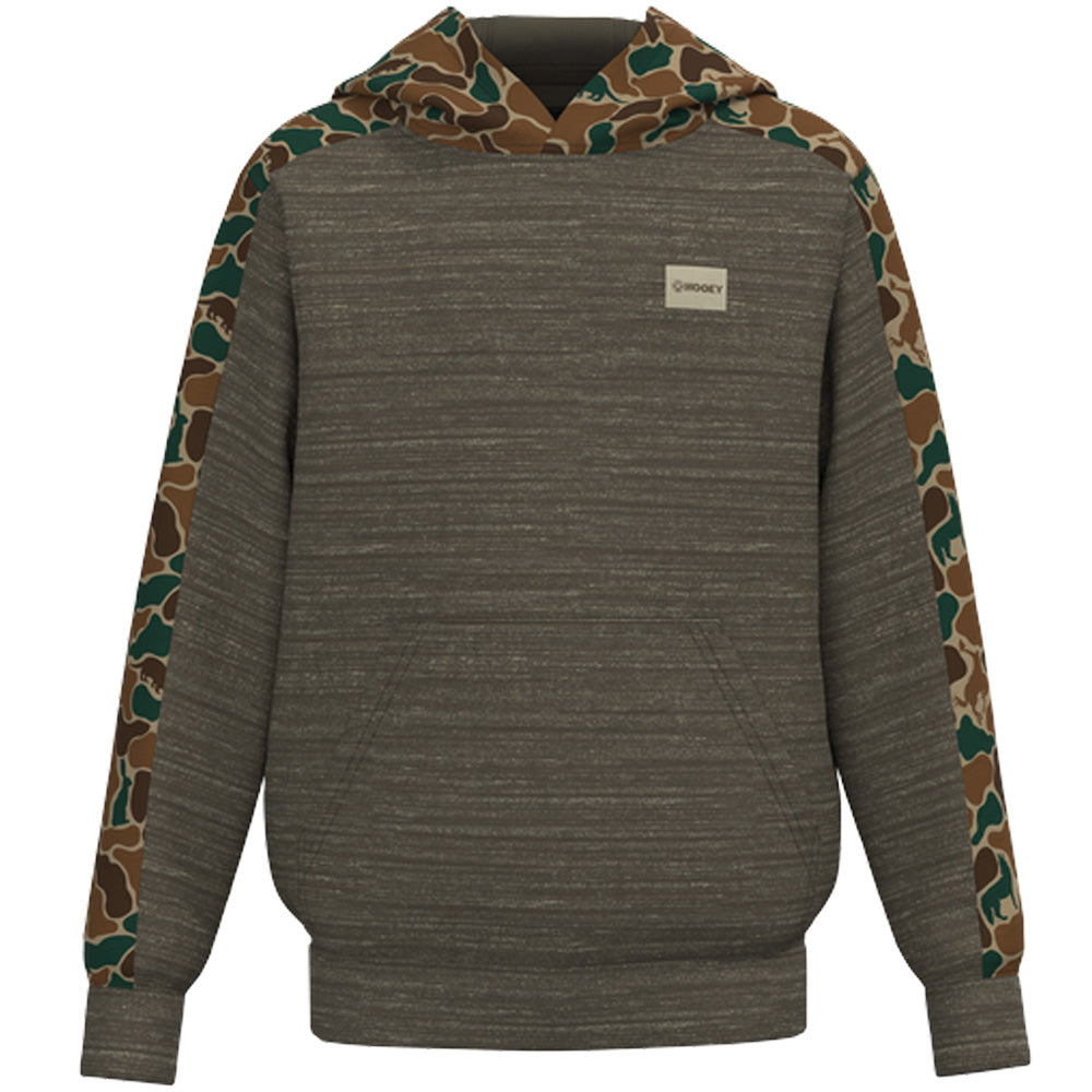 Youth "Canyon" Brown w/ Camo Hoody