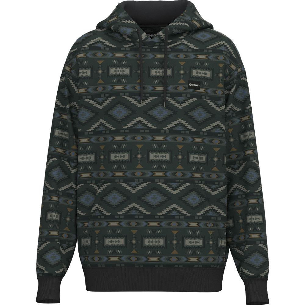 "Legendary Hoody" Black w/ Multi-Color Aztec