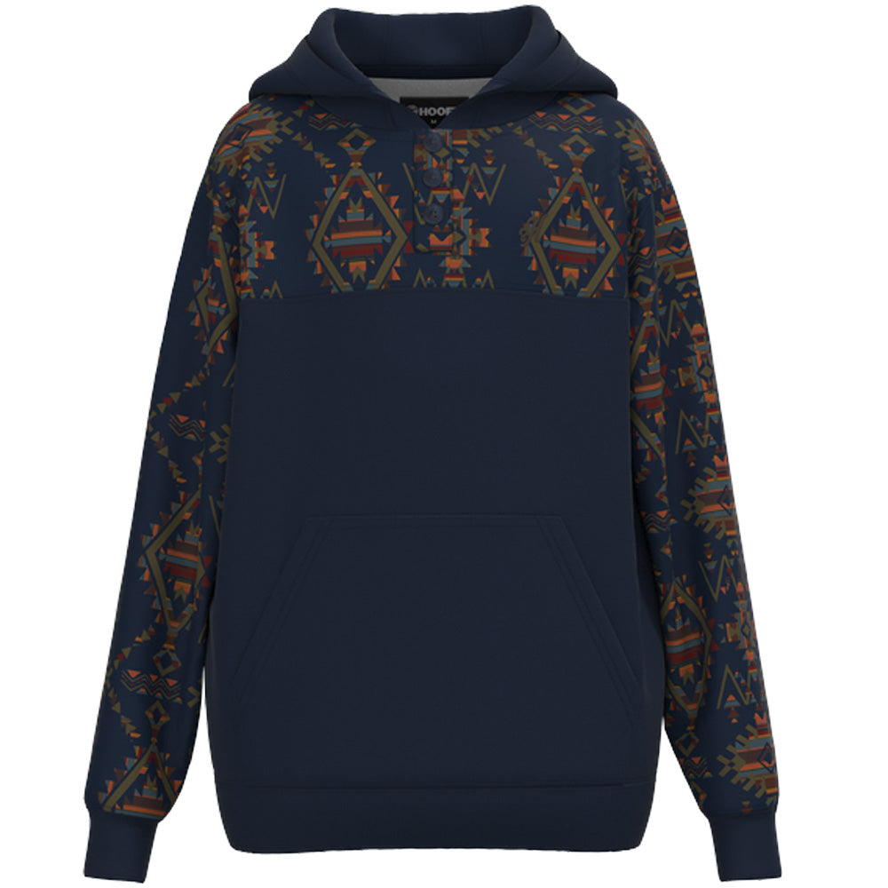 YOUTH "Jimmy" Navy Blue w/Orange Aztec