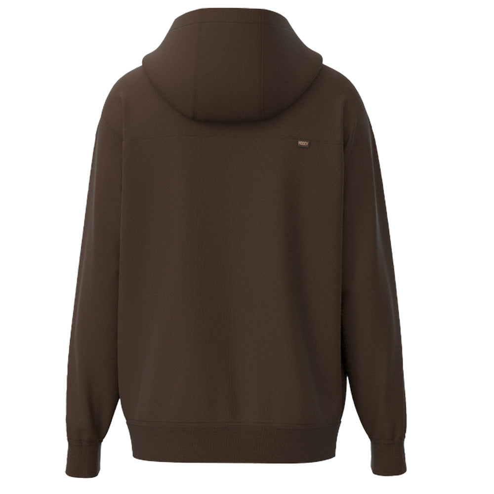 "Legendary" Hoody Brown w/Interior Aztec Detailing