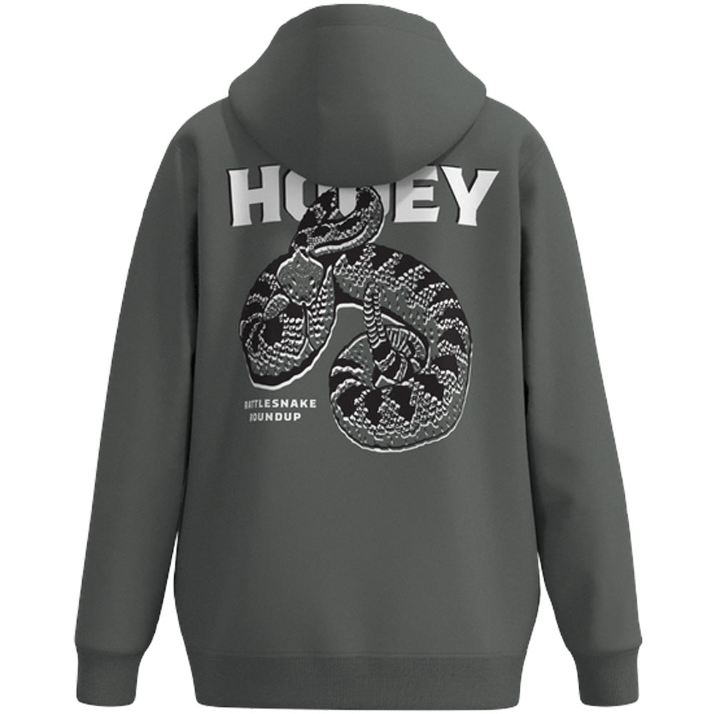 Youth "Rattler" Grey w/Black & White Snake Logo