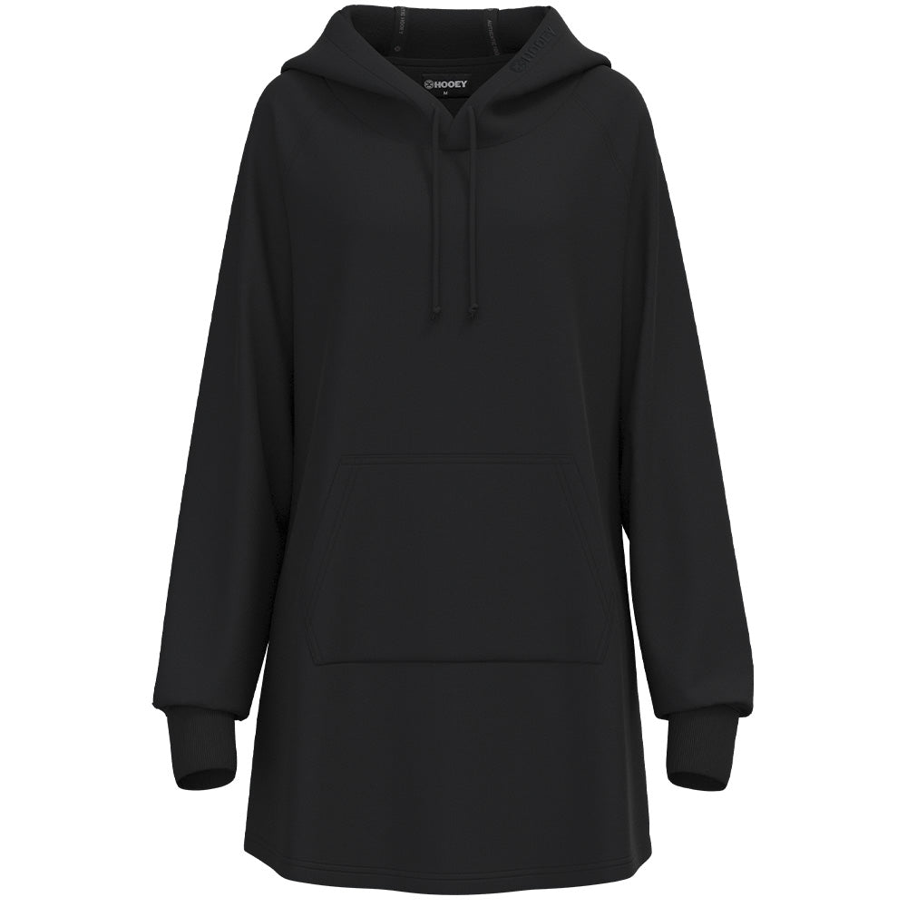 "Corpus Hoody Dress " Black