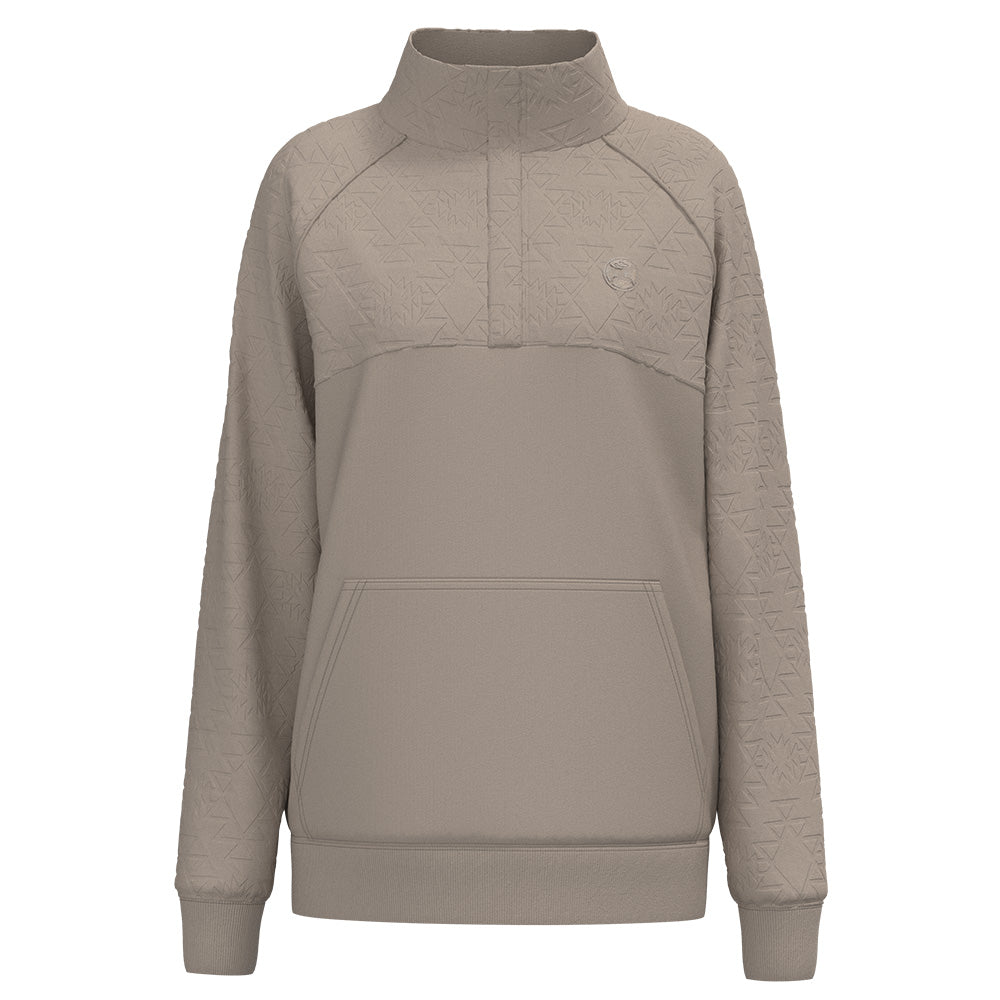 "The Prime 1/4 Zip" Tan Pullover