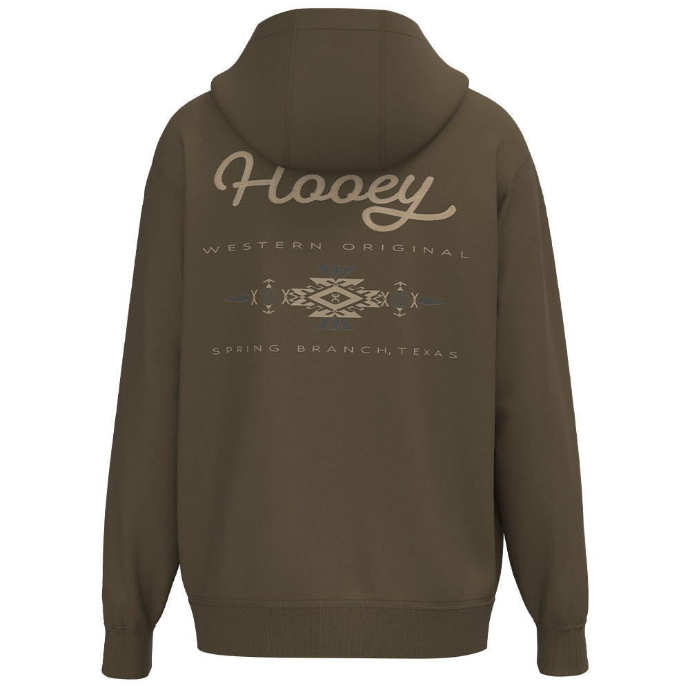 "Peyote" Brown w/Cream Hooey Logo Hoody
