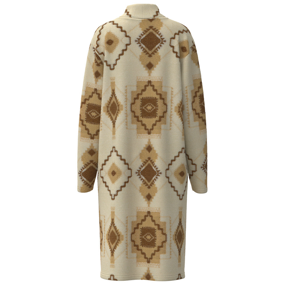 "Driskill" Duster Cream/Aztec
