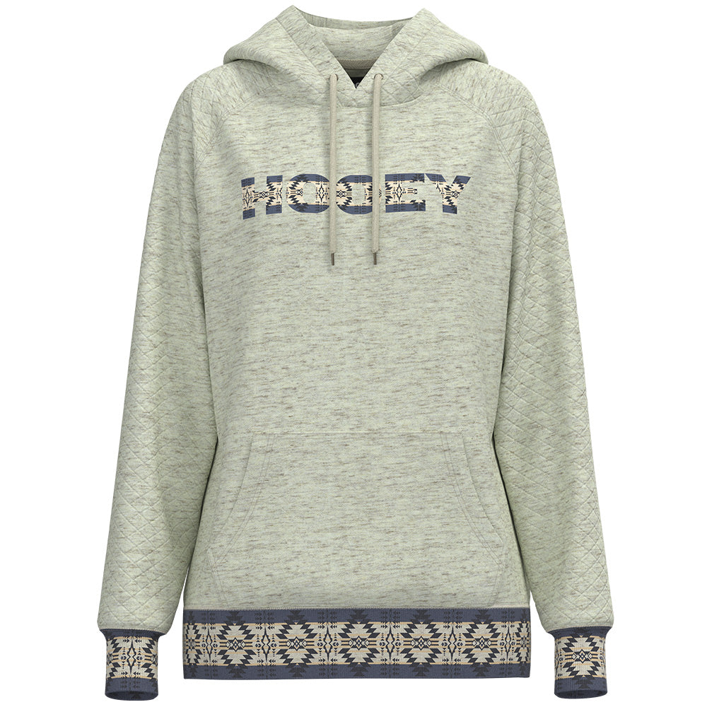 "Trophy" Cream w/Aztec Hoody