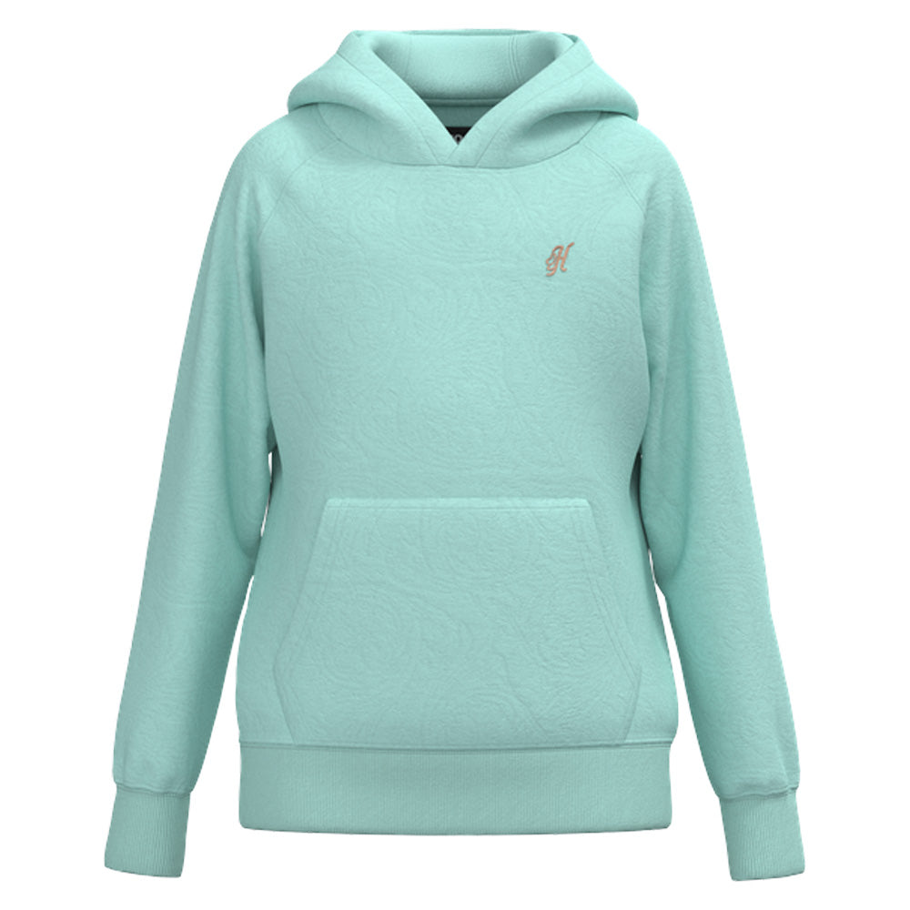 YOUTH "Concho " Aqua Hoody