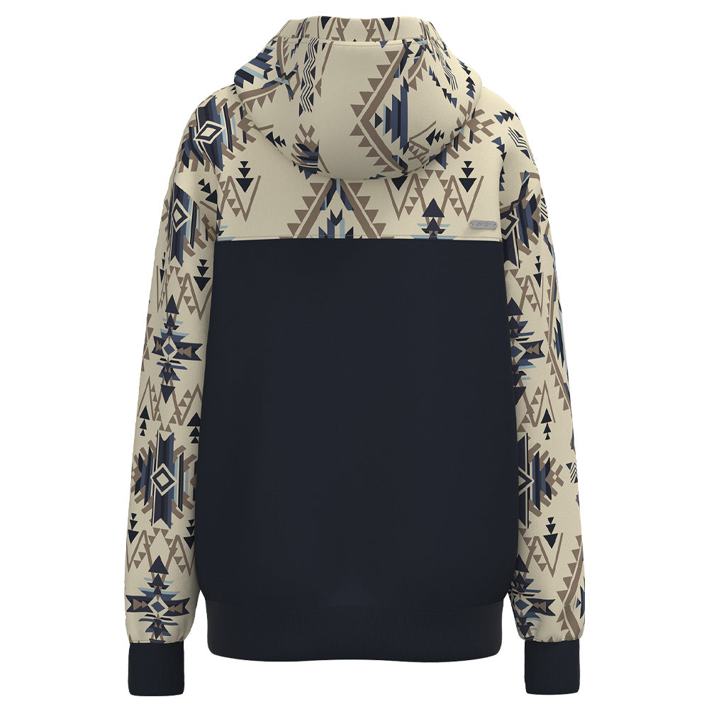 Jimmy Hoody Dark Navy w/Aztec