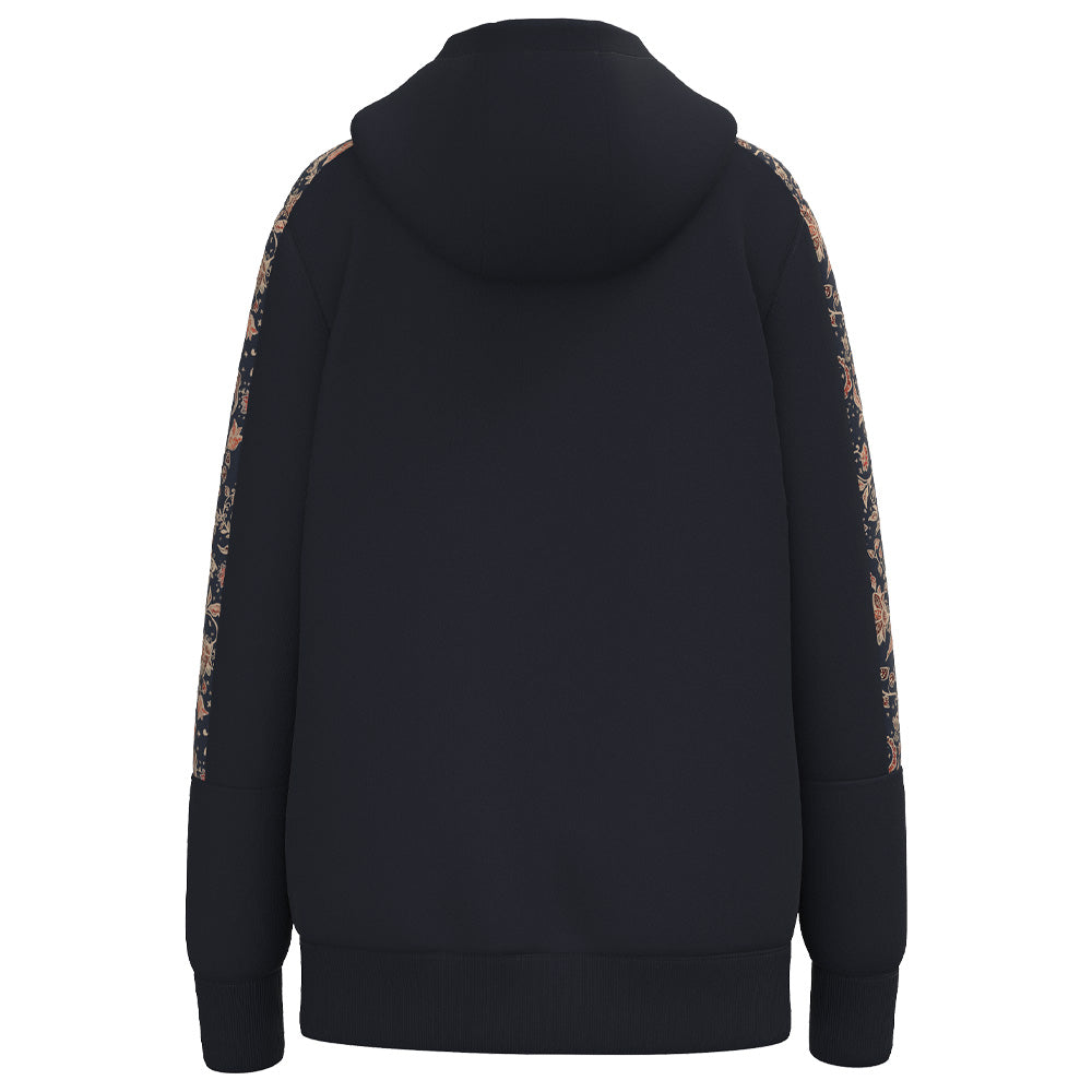 Canyon Hoody Dark Navy w/Floral Print