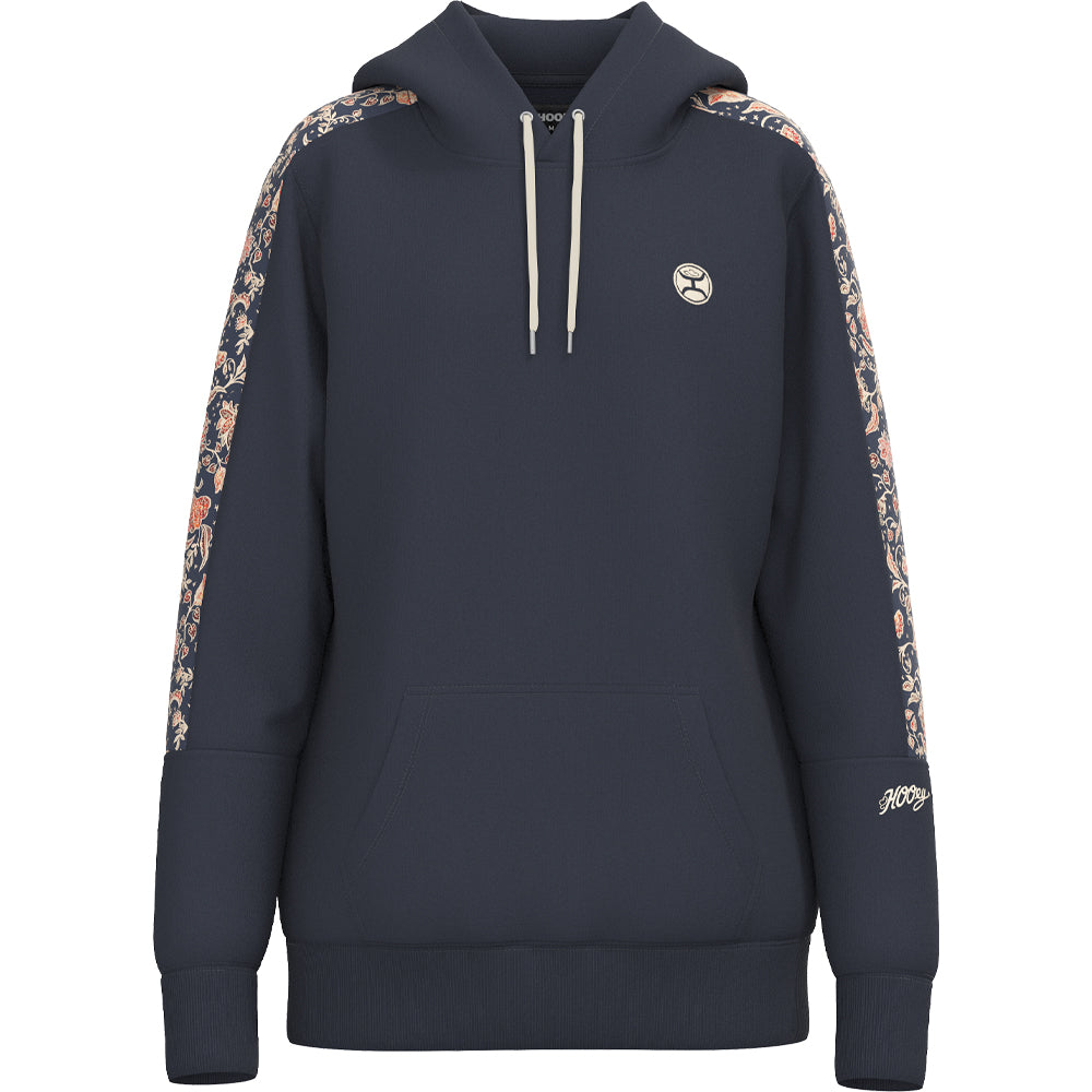 Canyon Hoody Dark Navy w/Floral Print