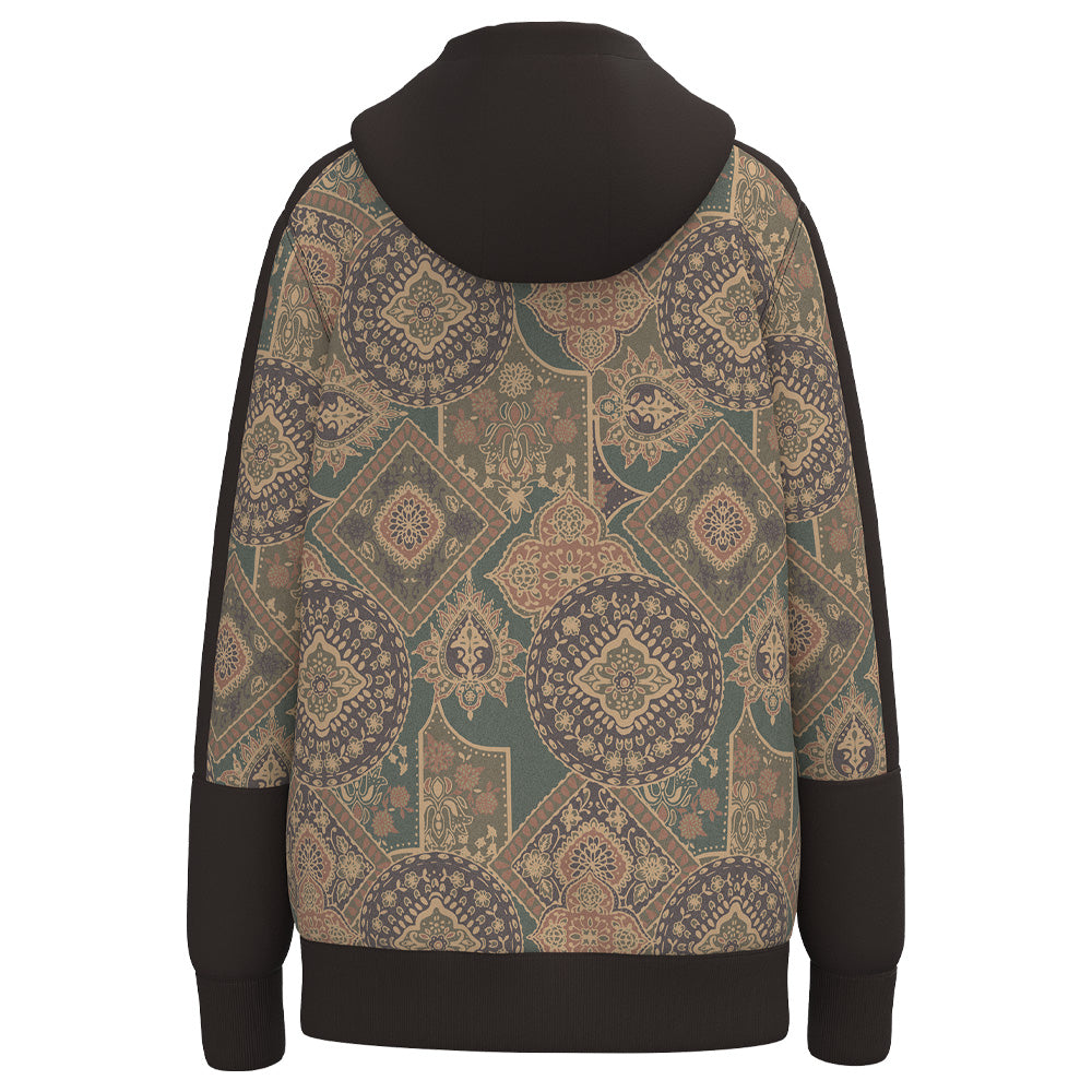 Canyon Hoody Brown/Print