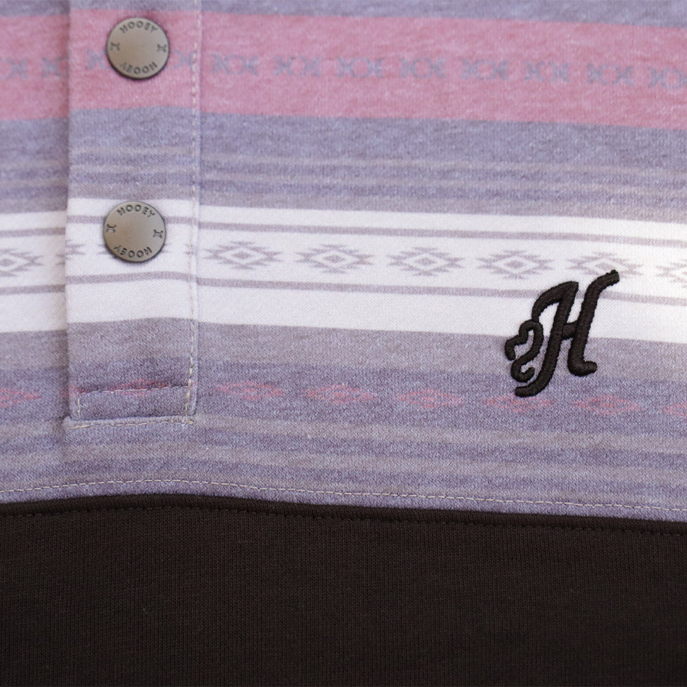 Stevie Pullover Brown/Stripe Pattern