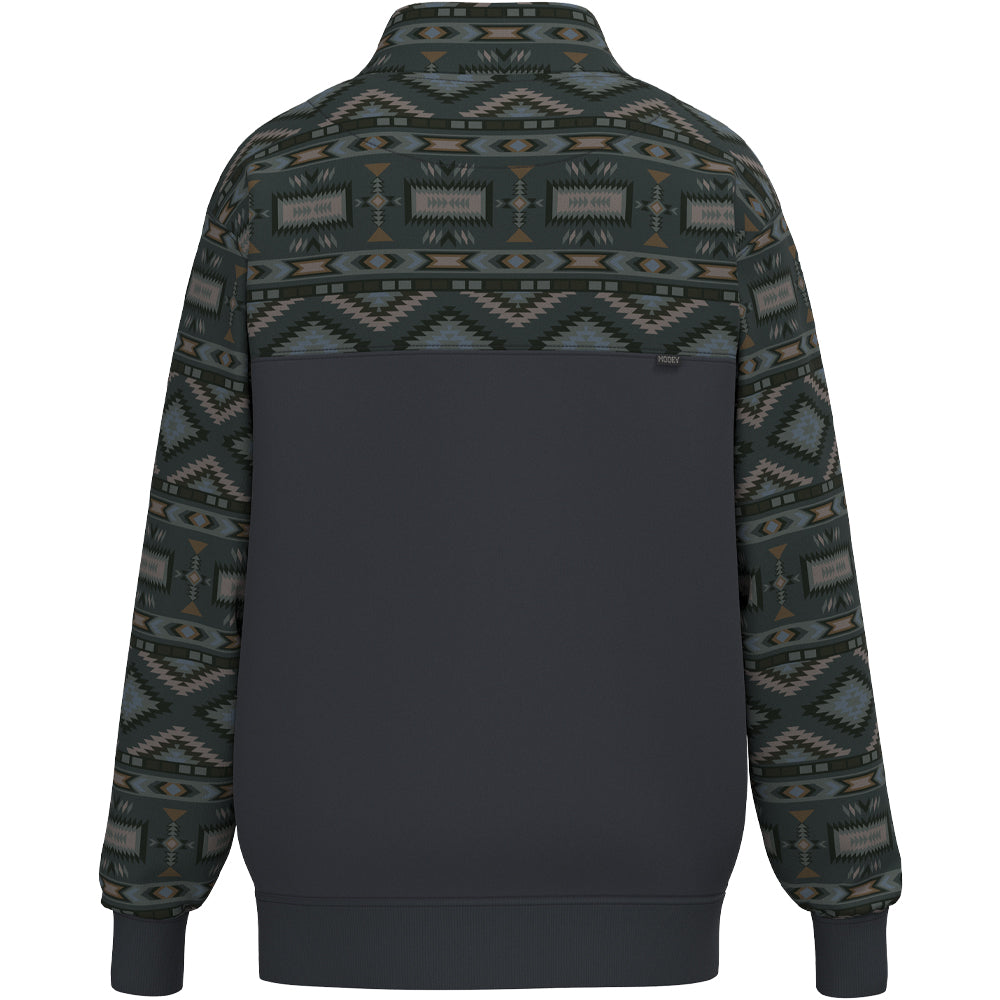 Stevie Pullover Charcoal Grey/Aztec