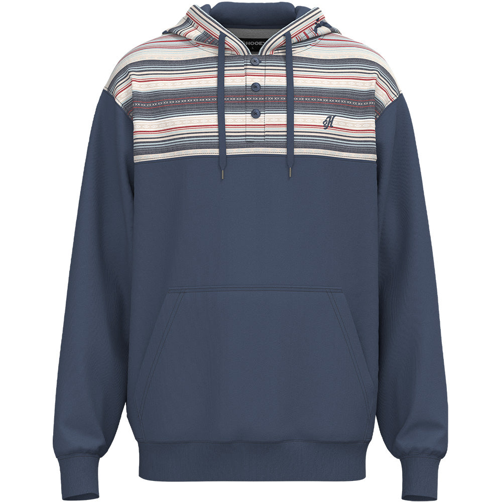 "Jimmy" Hoody Blue/Serape