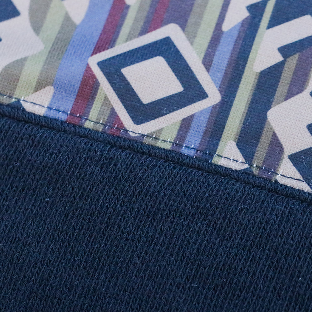 Jimmy Hoody Dark Navy/Aztec