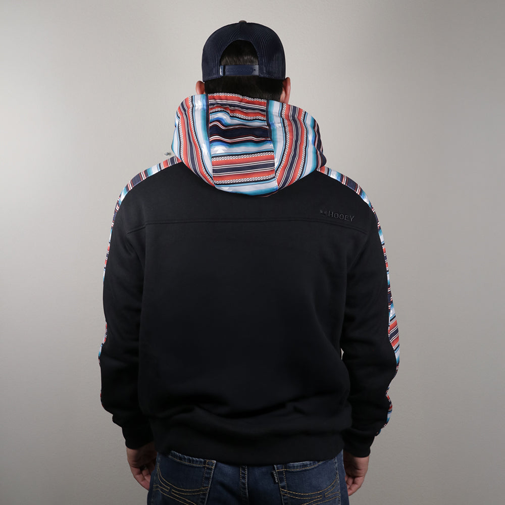 Canyon Hoody Black w/ Multi-Color Stripes