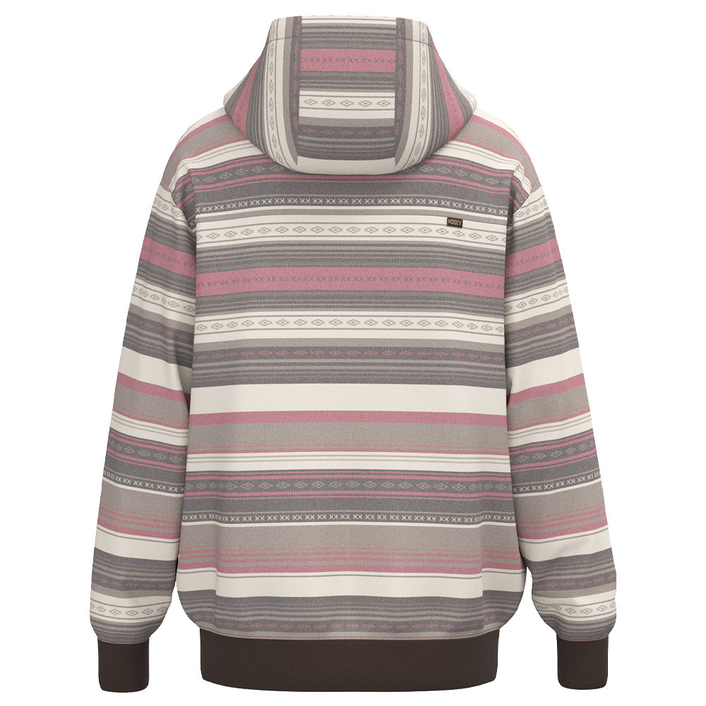 Legendary Hoody Cream/Brown & Red Stipes