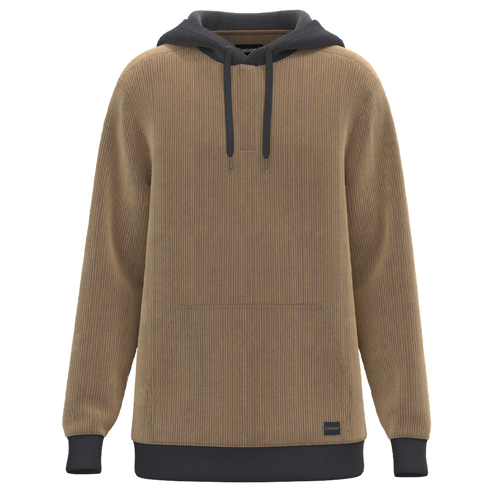 Cowboy Corduroy Hoody Brown/Charcoal