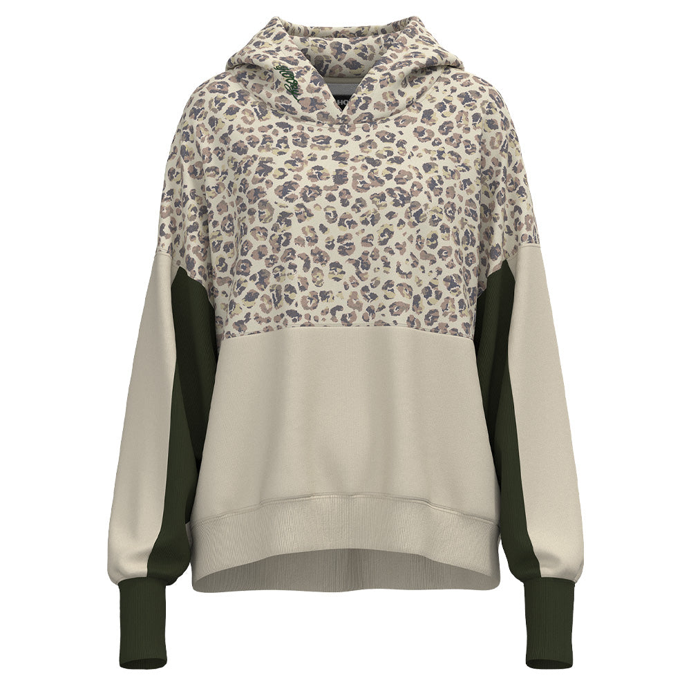 Casa Hoody Cream/ Leopard Print