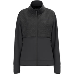 "Ladies Tech Fleece Jacket" Quilted Black