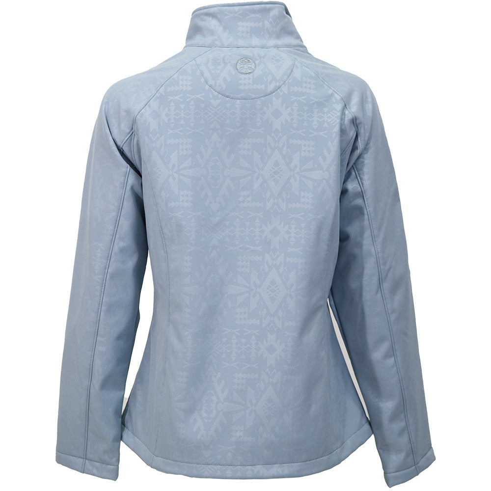 "Storm Jacket" Blue with Aztec