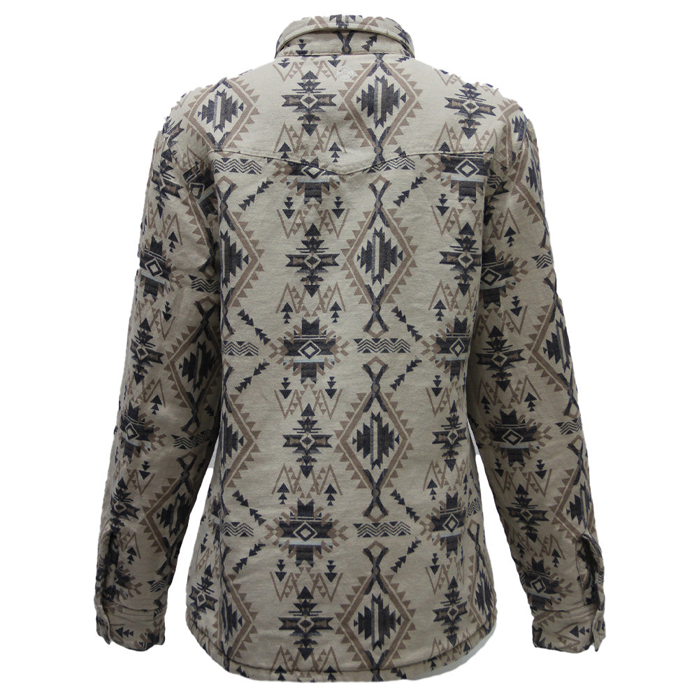 Bandera Reversible Barn Jacket Cream/Aztec