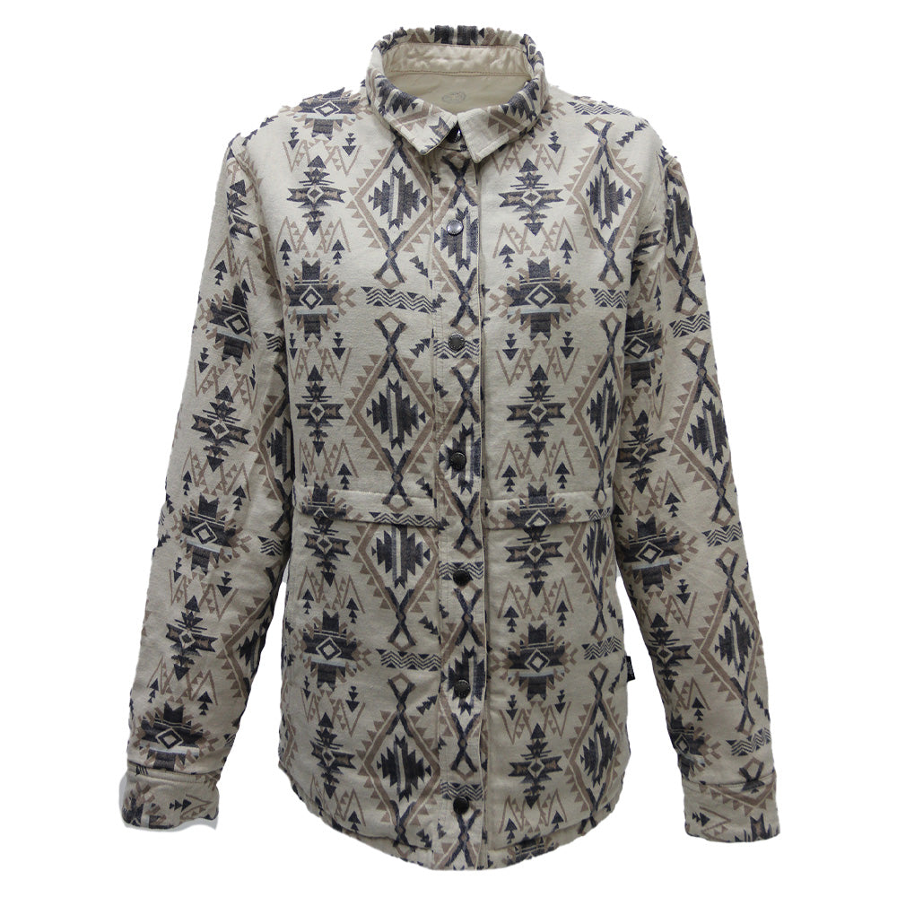 Bandera Reversible Barn Jacket Cream/Aztec