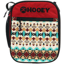 "Hooey Lunch Box" Burgundy/Aztec