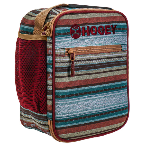 "Hooey Lunch Box" Tan/Serape Pattern