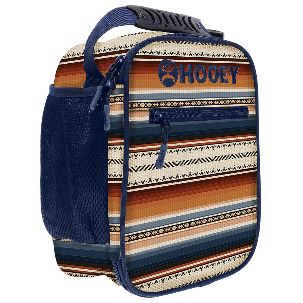 "Hooey Lunch Box" Navy w/Serape