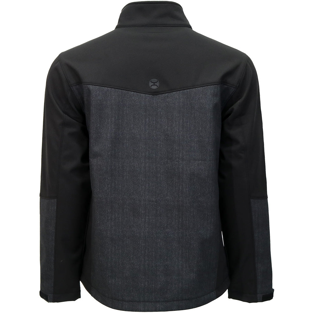 "Jackson" Softshell Jacket Heathered Black