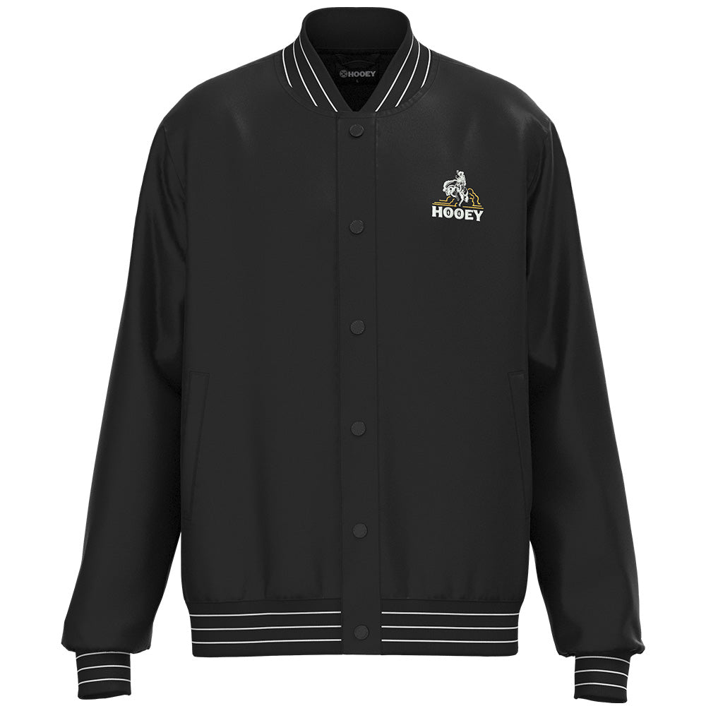 Youth "Big Sky" Bomber Jacket Satin Black