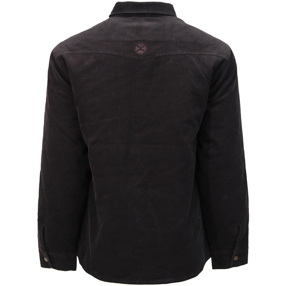 "Boulder Shacket" Brown Corduroy w/Snaps
