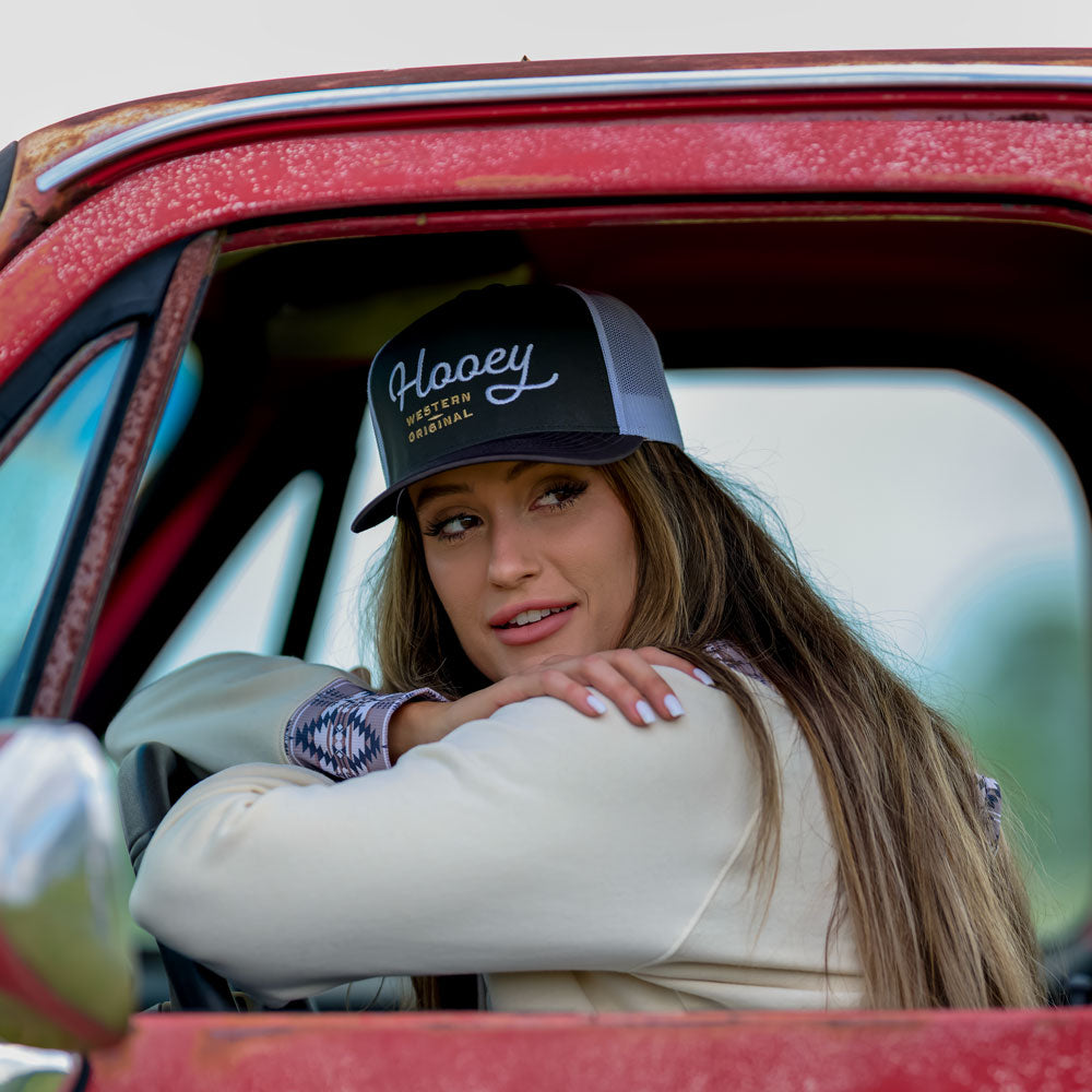 "OG" Hooey Hat Grey/White