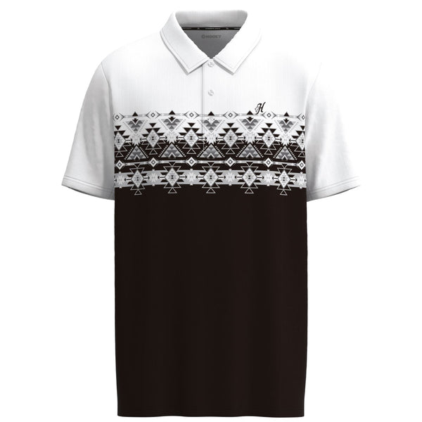 "The Weekender" Aztec/Black Polo