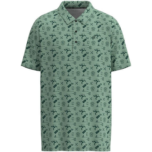 Status Quo Kelly Green Polo Uniform Shirts The Weekender