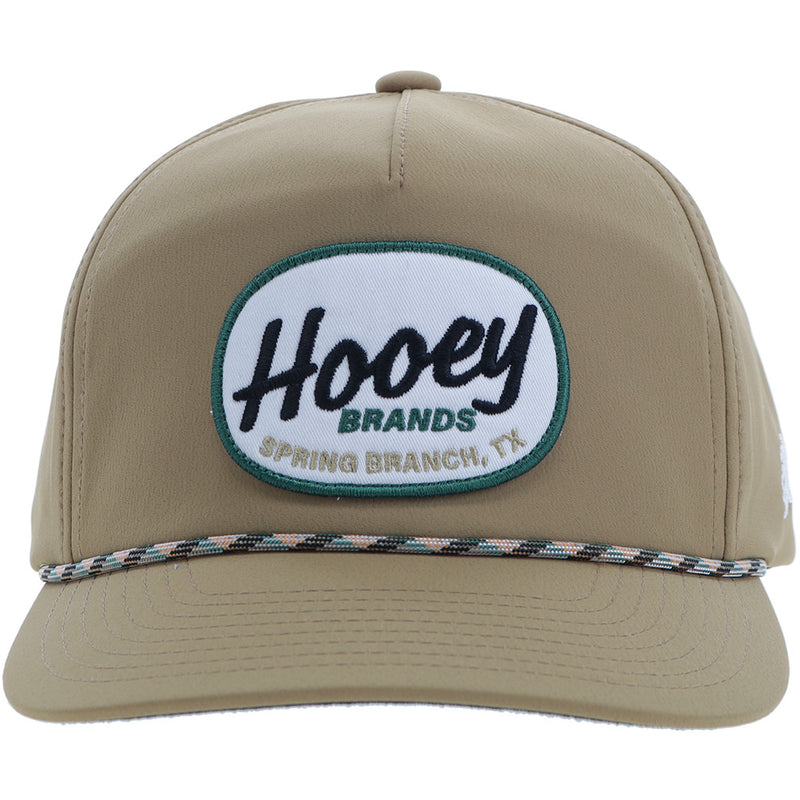 "Local" Hooey Hat Tan w/White/Black Patch