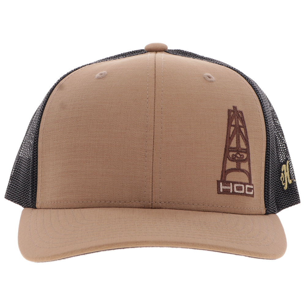 "HOG" Tan & Brown Hat