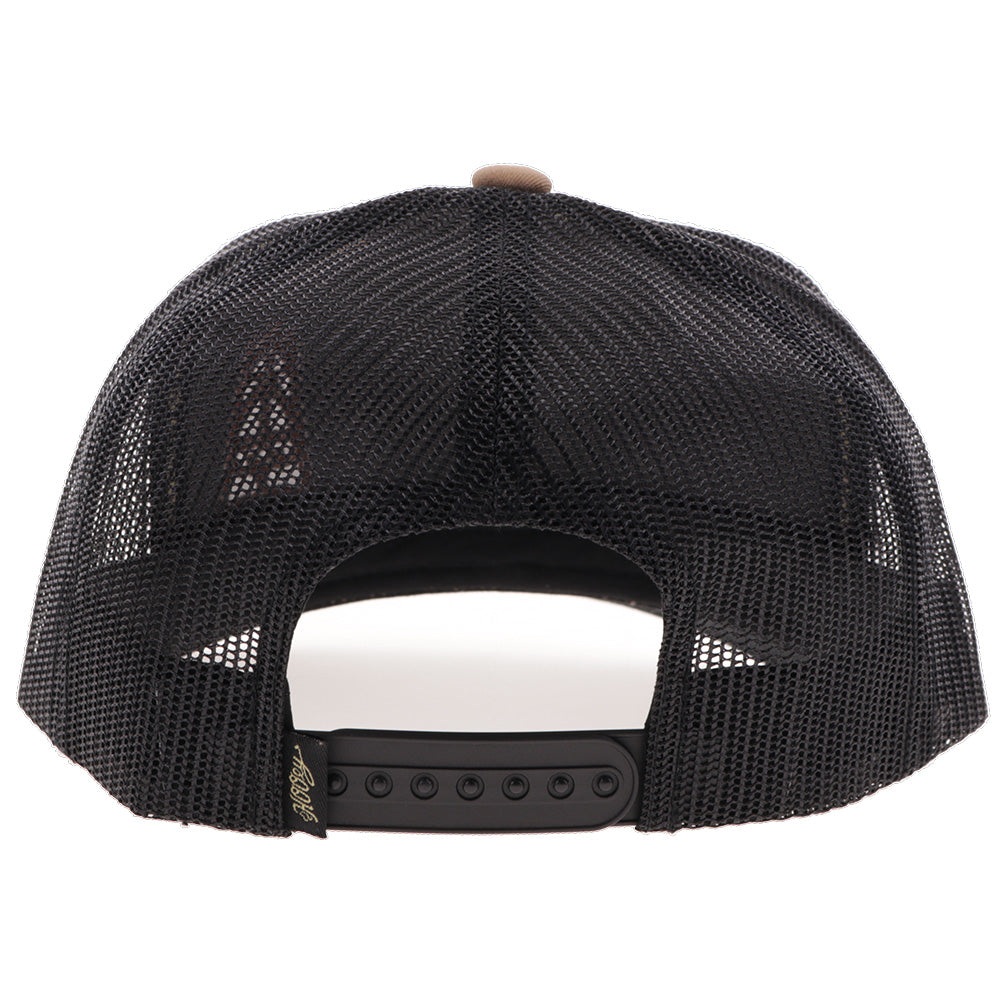 "HOG" Tan & Brown Hat