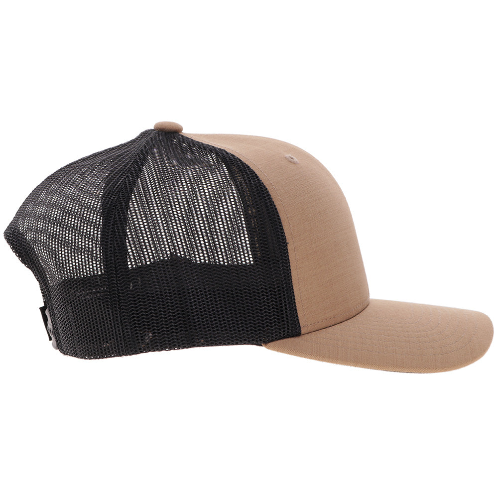 "HOG" Tan & Brown Hat